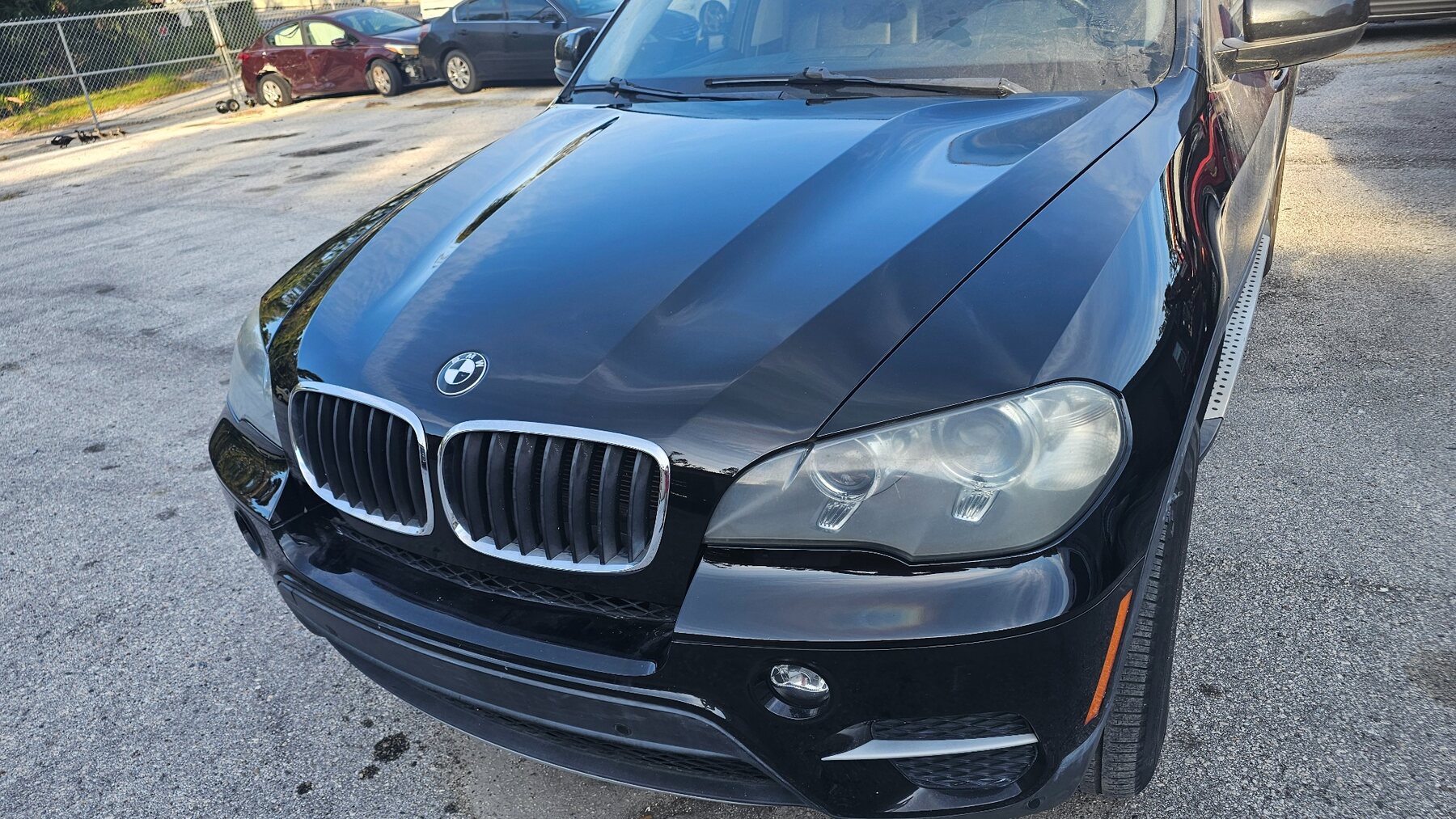 BMW fully reassembled after refinishing
